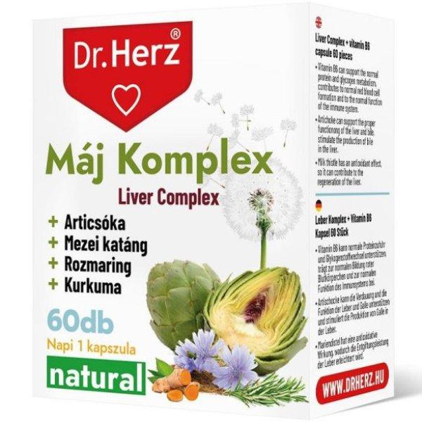 Dr.herz máj komplex kapszula 60 db