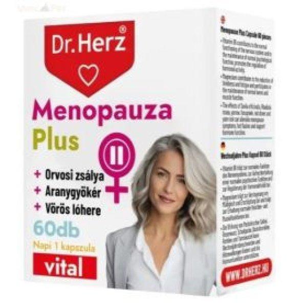 DR HERZ MENOPAUZA PLUS KAPSZULA 60DB