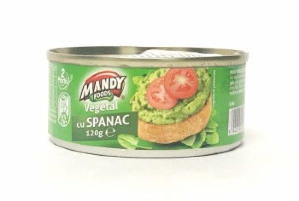 MANDY SPENÓTOS NÖVÉNYI PÁSTÉTOM 120G