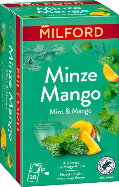 MILFORD GYÓGYNÖVÉNYTEA MENTA-MANGÓ 35G