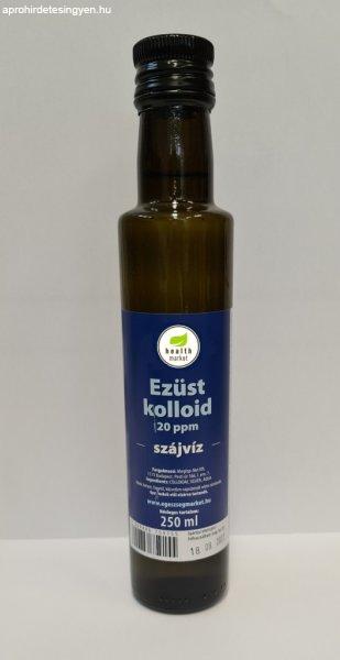 Health Market ezüstkolloid 20ppm 250 ml