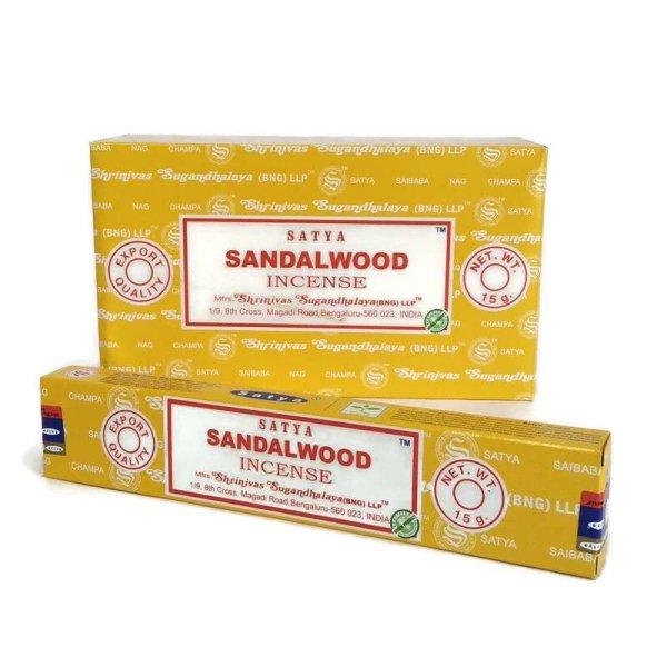 Satya füstölő pálcás sandalwood 15 g