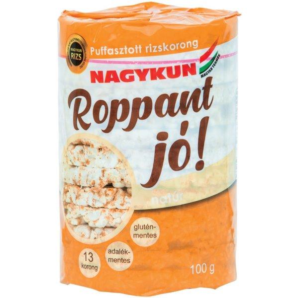 Roppant jó! puffasztott rizskorong natúr 100 g