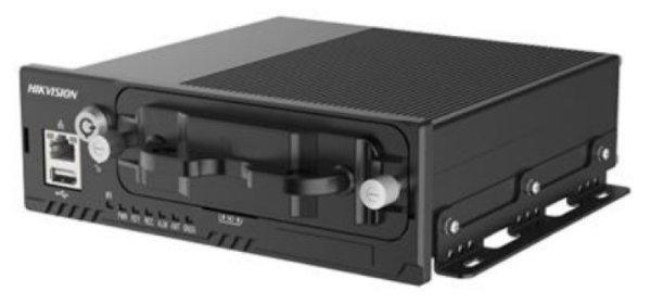 Hikvision AE-MD5043 (1T) 4 csatornás THD mobil DVR, 2MP@25fps, 1TB HDD