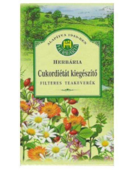 Herbária cukordiétát kiegészítő tea 20x1,5g 30 g