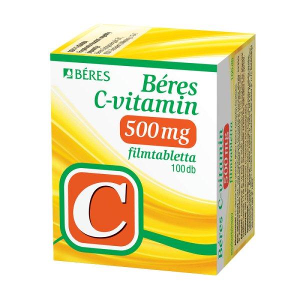 Béres C-Vitamin 500 Mg Tabletta 90 db