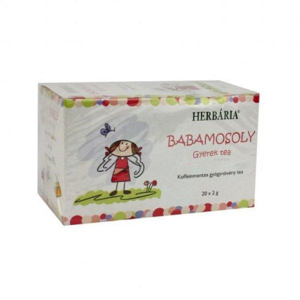 Herbária babamosoly gyerek tea 20x2 g 40 g