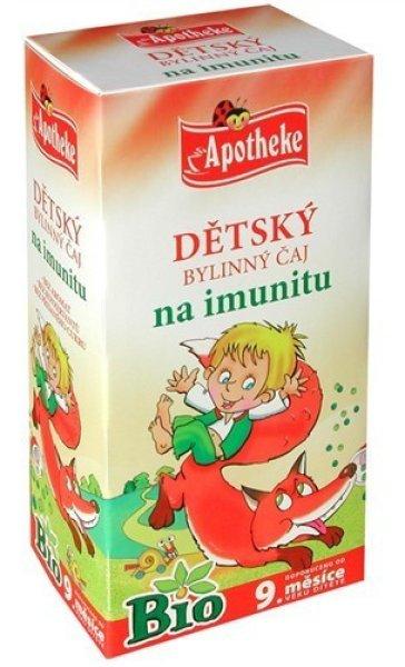 Apotheke bio gyermek immucare herbal tea 20x1,5g 30 g