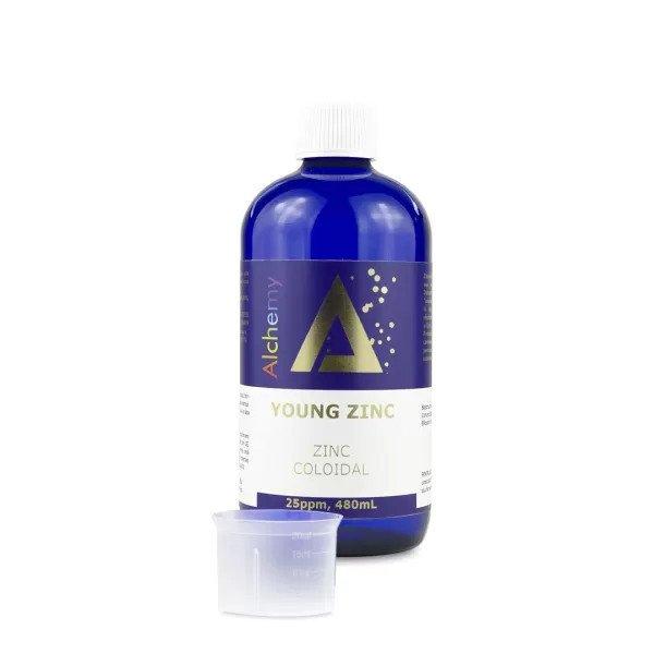 Pure Alchemy cink kolloid young zinc 25ppm 480 ml