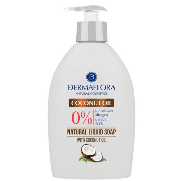 Dermaflora 0% folyékony szappan kókuszolaj 400 ml