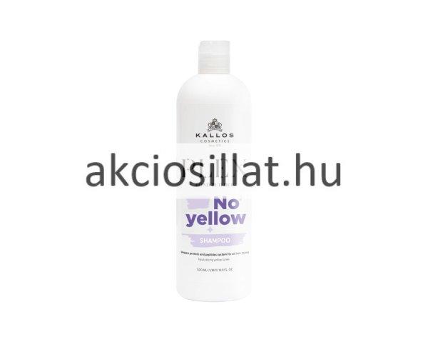 Kallos Plex No Yellow sampon sárga tónusok ellen 500ml