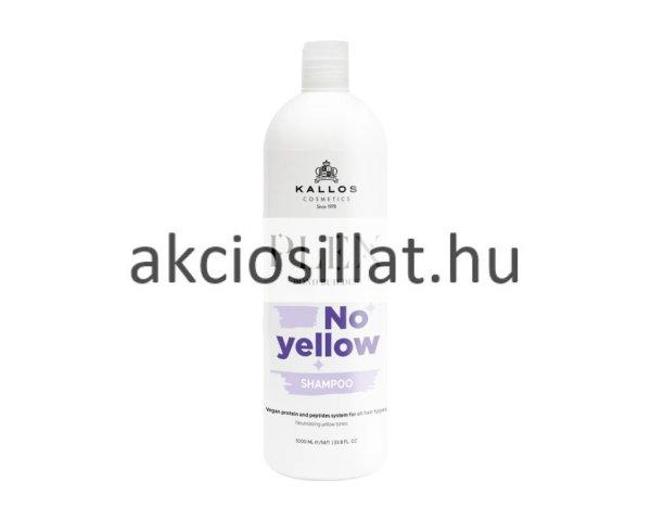 Kallos Plex No Yellow sampon sárga tónusok ellen 1000ml