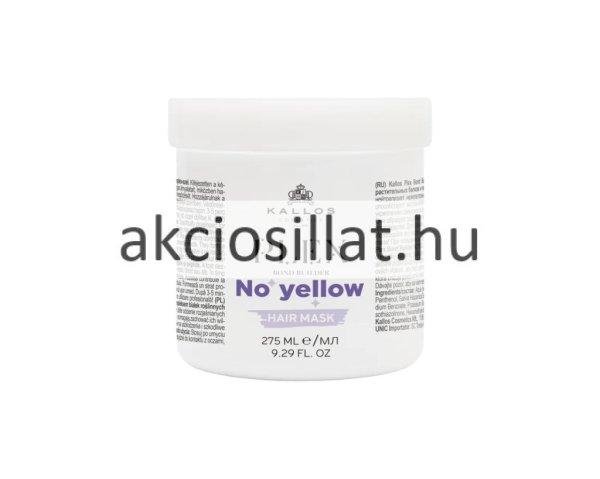 Kallos Plex No Yellow Hamvasító Hajpakolás sárga tónusok ellen 275ml 