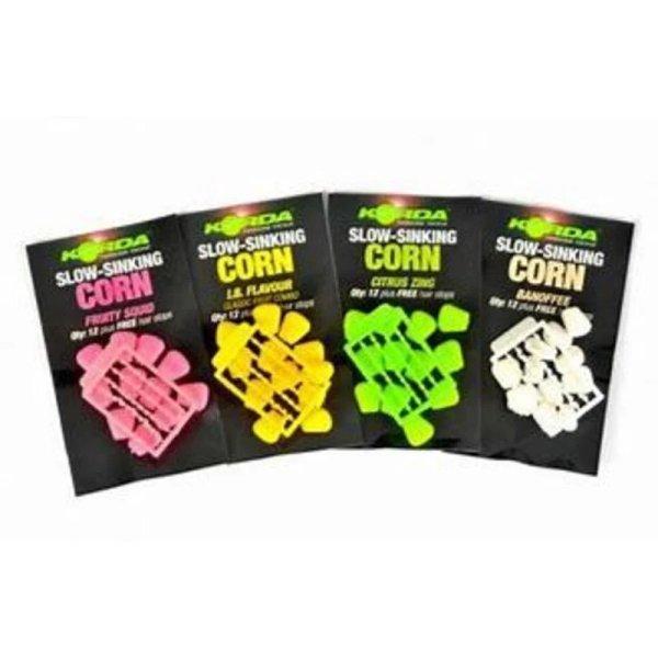 Korda Slow Sinking Corn Fruity Squid Pink mű kukorica - süllyedő (KPB13)