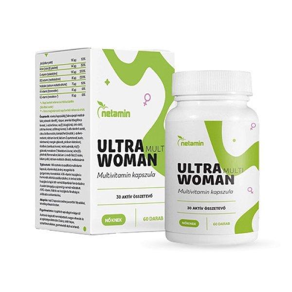 Netamin ULTRA Multi WOMAN Multivitamin nőknek - 60 db 