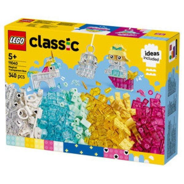 LEGO Classic 11040 Átlátszó bűvös kockák