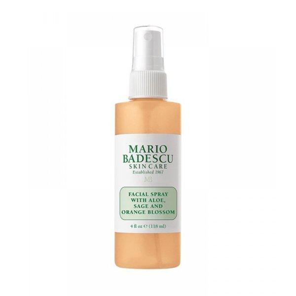 Mario Badescu Hidratáló arcpermet (Facial Spray with Aloe, Sage &
Orange Blossom) 118 ml