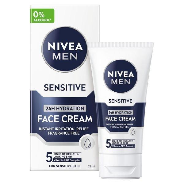 Nivea Hidratáló krém férfiaknak Sensitive (Face Cream) 75 ml