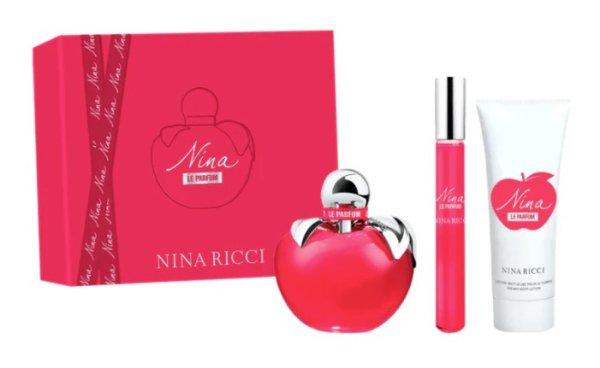 Nina Ricci Nina Le Parfum - EDP 50 ml + testápoló tej 75 ml + EDP 10
ml (roll-on)