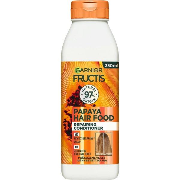 Garnier Regeneráló kondicionáló sérült hajra
Fructis Hair Food (Papaya Repairing Conditioner) 350 ml