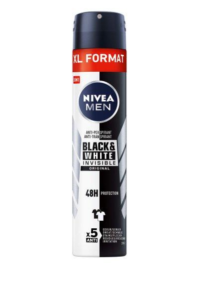 Nivea Izzadásgátló férfiaknak Black & White Original 200 ml