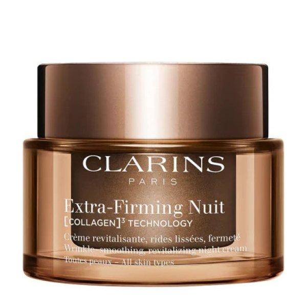 Clarins Éjszakai feszesítő krém minden
bőrtípusra Extra-Firming Nuit Collagen Technology (Cream) 50 ml