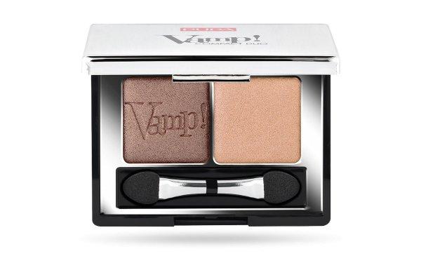 PUPA Milano Eyeshadows Vamp! (Compact Duo Eyeshadow) 2.2 g 004 Bronze Amber