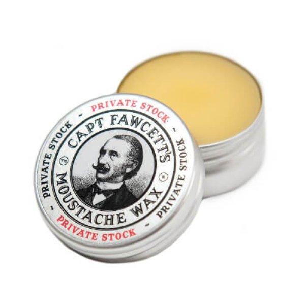 Captain Fawcett Bajuszviasz Private Stock (Moustache Wax) 15 ml