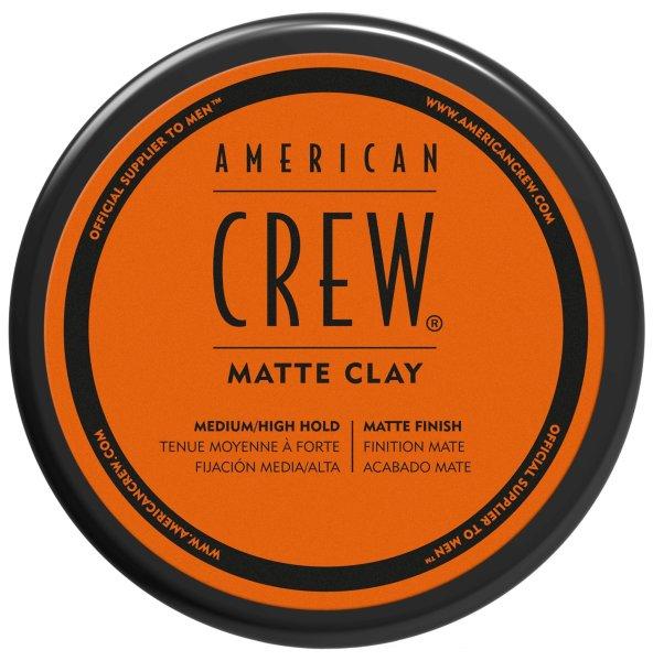 American Crew Erős rögzítő hajpaszta, matt hatással
(Matte Clay) 85 g