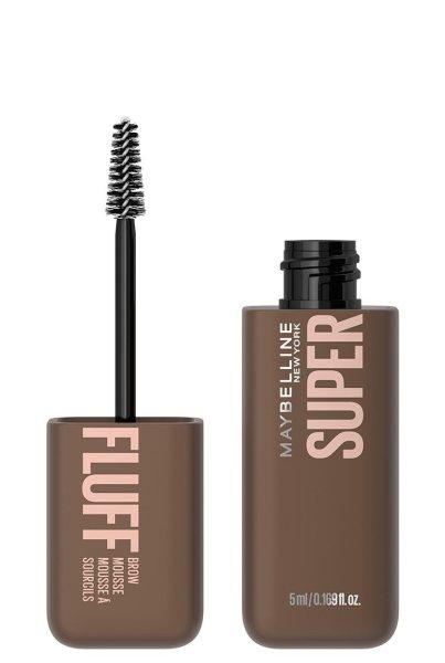 Maybelline Szemöldökzselé a telt és dús
megjelenésért Superfluff (Brow Mousse) 5 ml 257 Medium Brown