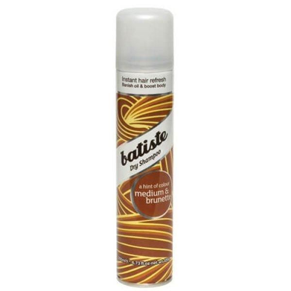 Batiste Száraz sampon barna árnyalatú hajra (Dry Shampoo Plus
Beautiful Brunette) 200 ml