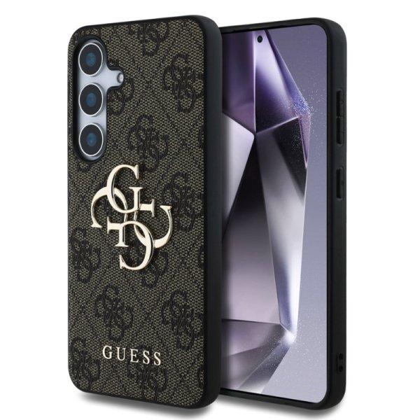 Guess PU 4G Metal Logo Samsung S931 Galaxy S25 hátlapvédő tok barna
(GUHCS25S4GMGBR)