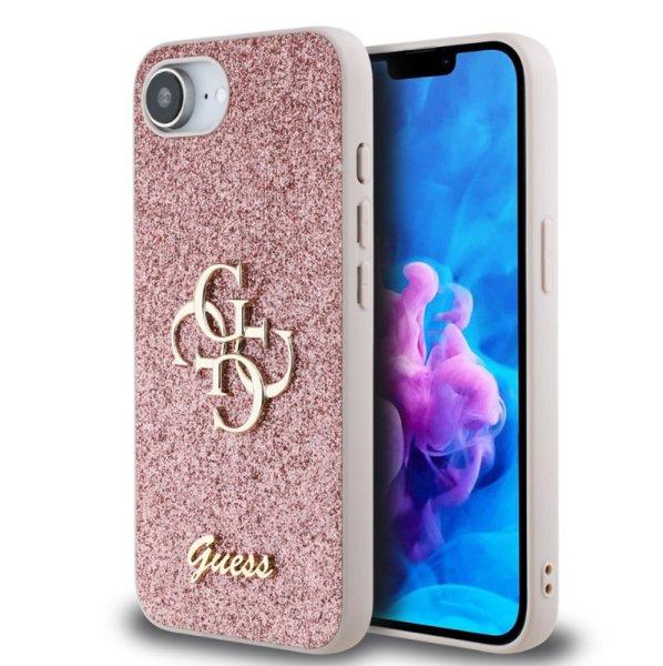 Guess PU Fixed Glitter 4G Metal Logo Apple iPhone 16e (6.1) hátlapvédő tok
pink (GUHCPSE4HG4SGP)