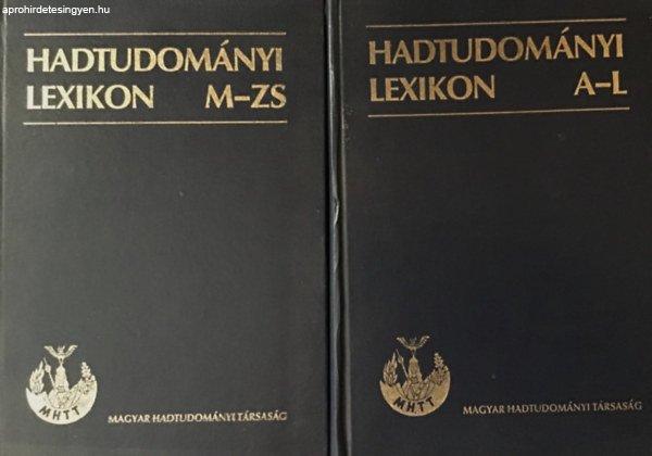 Hadtudományi lexikon I-II. (A-L, M-Zs) - Szabó József (szerk.)