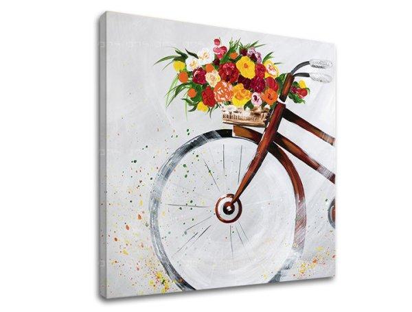 A kép vászonra BICYKEL 70x70 cm