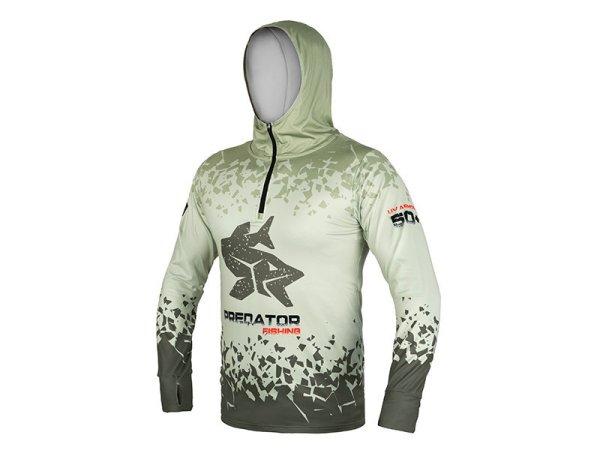 Delphin UV Armor 50+ Kapucnis hosszúujjú póló Predator XXL (101005495)