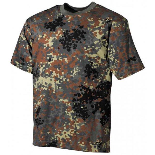 MFH gyermek póló, mintás flecktarn, 160g/m2