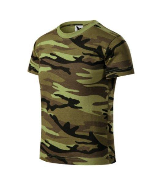 Malfini gyerek rövid ujjú póló CAMOUFLAGE 149, 160g/m2