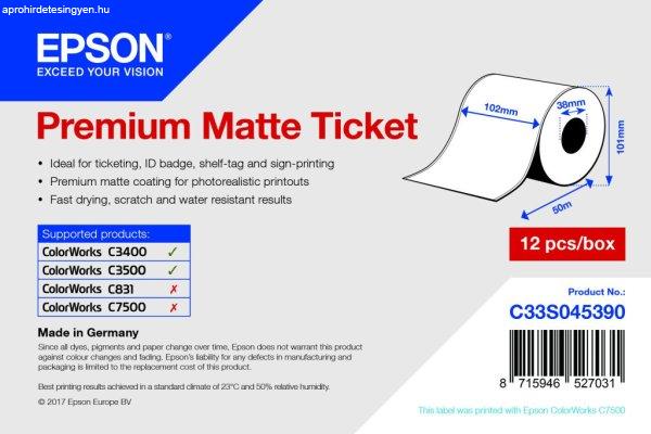 Epson prémium matt inkjet címke 102mm x 50m