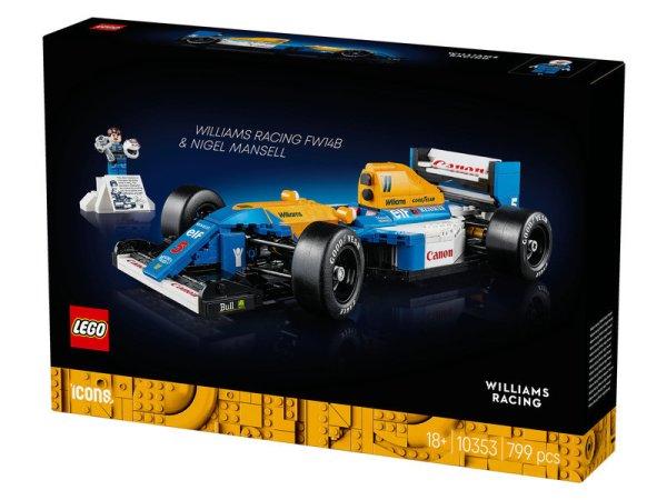 LEGO Icons 10353 Williams Racing Fw14B Nigel Mansell