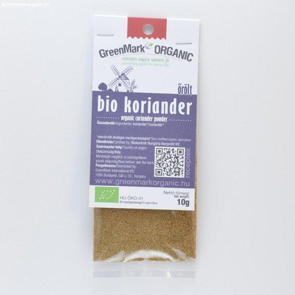 Greenmark bio koriander őrölt 10 g