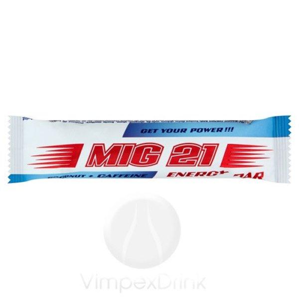 MIG 21 energia kókusz + koffein szelet 55g /30/