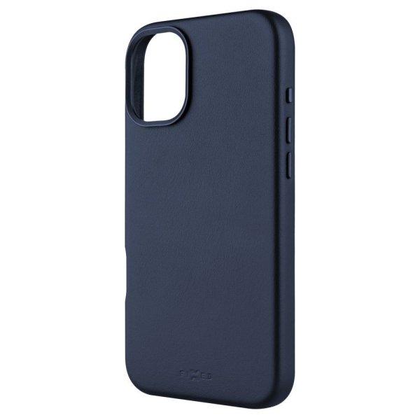 FIXED MagLeather telefontok MagSafe támogatással az Apple iPhone 16 Plus
készülékhez, kék