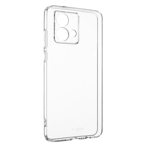 FIXED TPU gél tok a Motorola Moto G84 készülékhez, átlátszó