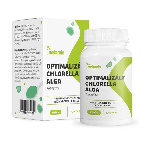 Netamin optimalizált chlorella alga 475mg tabletta 120 db