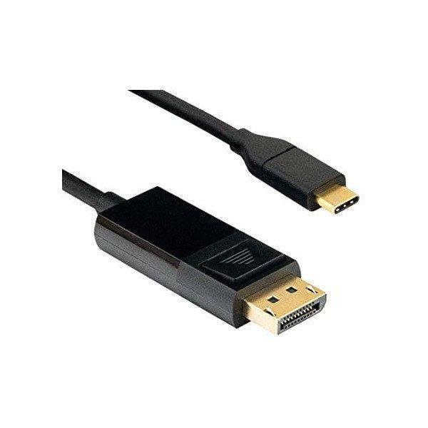 BLACKBIRD Kábel USB Type-C male to Displayport male (DP ALT MODE) 4k 60Hz 2m,
Fekete