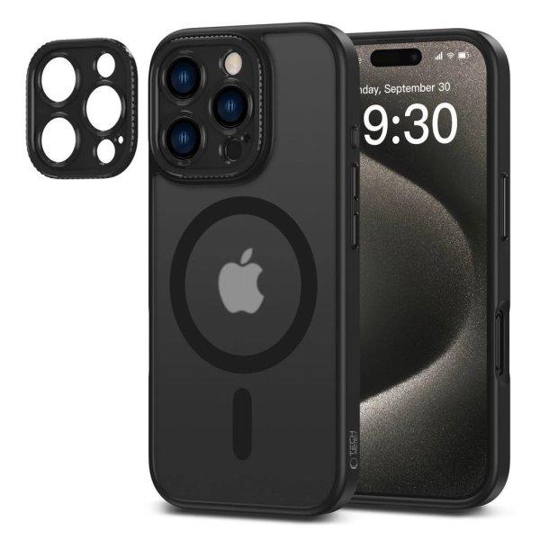  Tech-Protect MAGCAM MAGSAFE kameravédős fekete tok Apple iPhone 16 Pro Max
készülékhez