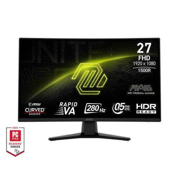 MSI Monitor GAMING MAG 274CXF 27" Rapid VA FHD 1920x1080 16:9, 4000:1,
280Hz 2x HDMI, DP, Black