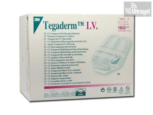 3M TEGADERM™ IV ovális kanülrögzítő - 7x8.5cm 1633