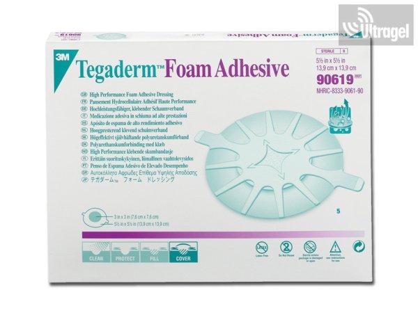 3M TEGADERM™ FOAM habkötszer, sarok és könyök 14x14cm 90619